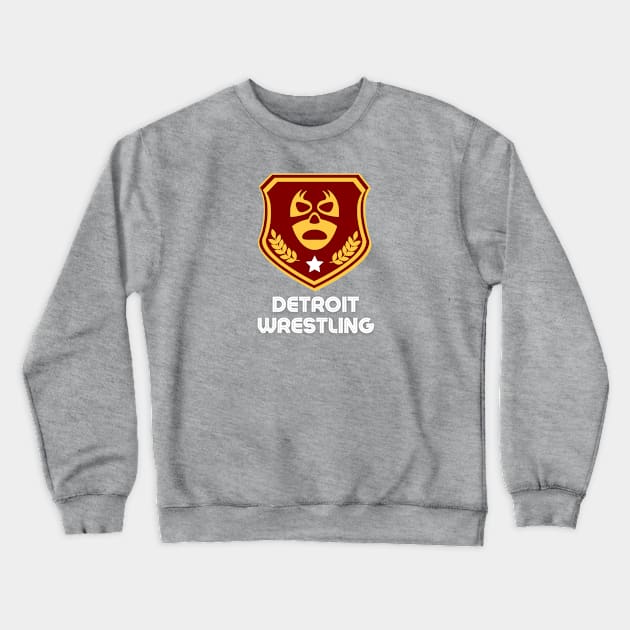 Detroit Wrestling "Pirate FC" Crewneck Sweatshirt by DDT Shirts